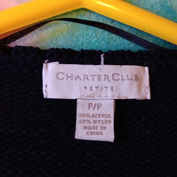 5/$10 Charter Club Brand Cardigan Sweater - Picture 2 of 6